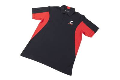 Dinan - Dinan DC020-MPOLO3-BR-2XL Polo 2XL Black/Red