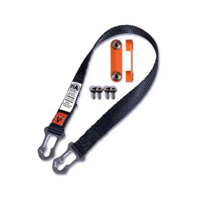 HANS Performance Products - HANS TK11313S Sliding Tethers Sport II Post Anchor Short 17"