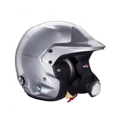 Stilo - Stilo AA0220BG2T63 Venti WRC 2X-Large Auto Racing Helmet Gloss Silver