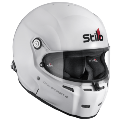 Stilo - Stilo AA0700AF2T540101 ST5 GT X-Small Auto Racing Helmet Gloss White