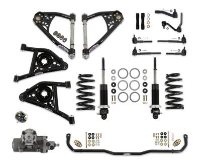 Detroit Speed - Archived - Detroit Speed 031352DS Front Suspension Speed Kit-3 +Shocks Chevy/Pontiac SBC/LS