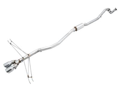 AWE Tuning - AWE Tuning 3020-32052 Exhaust Kit for 17-20 Honda Civic Si 1.5 FWD