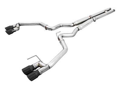 AWE Tuning - AWE Tuning 3020-43072 Exhaust System for 18-23 Ford Mustang Coupe 5.0 RWD
