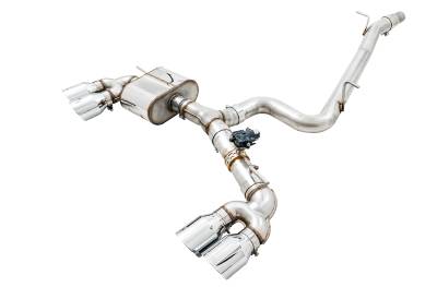 AWE Tuning - AWE Tuning 3025-42064 15-17 VW Golf R Base 2.0 AWD Hatchback Exhaust Kit