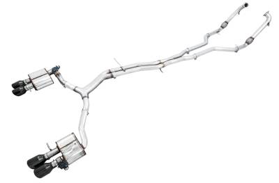 AWE Tuning - AWE Tuning 3025-43046 Exhaust Kit for 18-24 Audi S5 Sportback 3.0 AWD