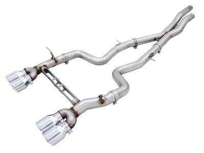 AWE Tuning - AWE Tuning 3020-42082 BMW Convertible/Coupe/Sedan 3.0 RWD Exhaust System
