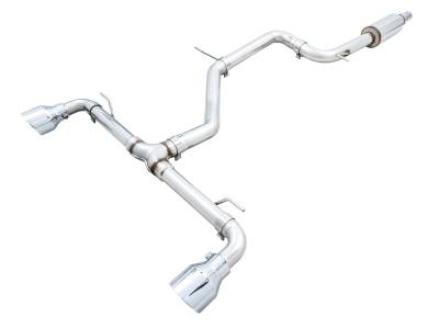 AWE Tuning - AWE Tuning 3020-32658 Exhaust Kit for 22-26 Volkswagen GTI 2.0 FWD
