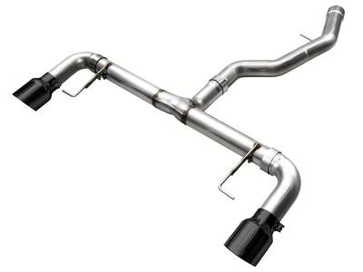 AWE Tuning - AWE Tuning 3020-33429 Black Axle-Back Exhaust System BMW Coupe/Sedan 2.0 AWD/RWD