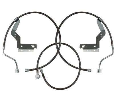 Carli Suspension - Carli Suspension CS-FORDBBL-11 Extended Brake Lines for 11-16 Ford F250/F350 4WD