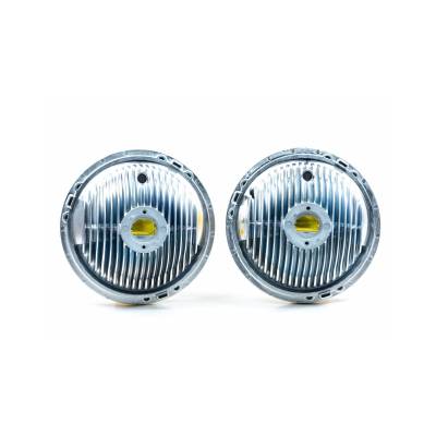 Retrobright - Retrobright LFRB160 Yellow Lens 7" Round Conversion Headlight Housing EACH