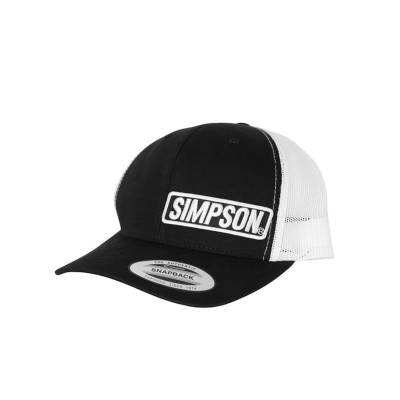 Simpson Motorcycle - Simpson Motorcycle 44012 Mesh Baseball Cap Hat