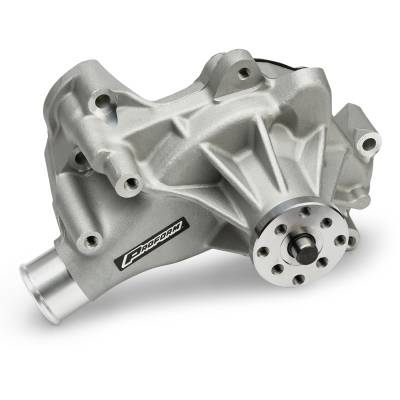 Proform - Proform 67265 Engine Water Pump Mech Long High Flow Model Satin for SB Chevy