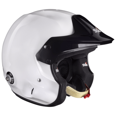 Stilo - Stilo AA0112AF2T550101 Venti Trophy Jet Small Auto Racing Helmet Gloss White