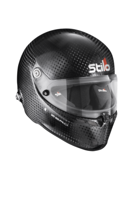 Stilo - Stilo AA0810AG3R55 ST6 FN Small Auto Racing Helmet Carbon Fiber