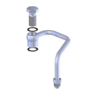 Detroit Speed - Archived - Detroit Speed 091702DS Power Steering Hardline Pressure Hose Banjo Bolt Connect