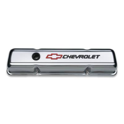 Proform - Proform 141-899 Engine Valve Covers Bowtie/Chevy Design 55-86 SBC Gen. I Engines