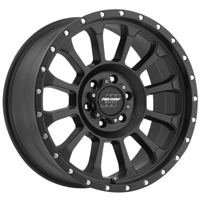 Pro Comp Wheels - Pro Comp Wheels PA34 ROCKWELL 17x8.5 6x135 0mm Satin Black PXA5034-78536