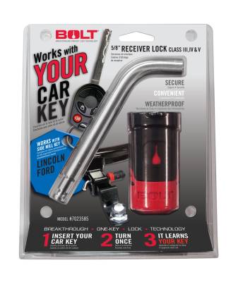 BOLT - BOLT 7023585 5/8" Receiver Lock FORD Side Cut