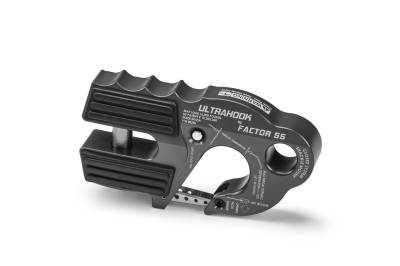 Factor 55 - Factor-55 00250-06 ULTRAHOOK Winch HOOK w/SHACKLE Mount GRAY