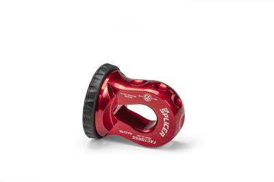 Factor 55 - Factor-55 00352-01 Splicer 3/8"-1/2" Synthetic Rope Shackle Mount Red