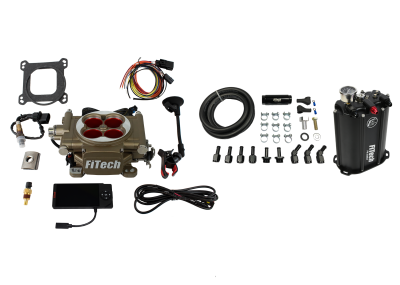 FiTech Fuel Injection - Go Street 400 HP Cast EFI System w/Force Fuel Delivery Master Kit
