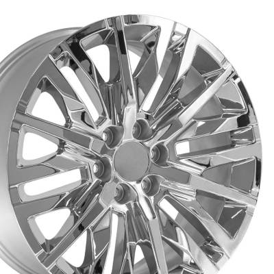 OE Wheels LLC - OE Wheels CV33-22090-6550-28C CV33 22x9 6x5.5 28mm Chrome