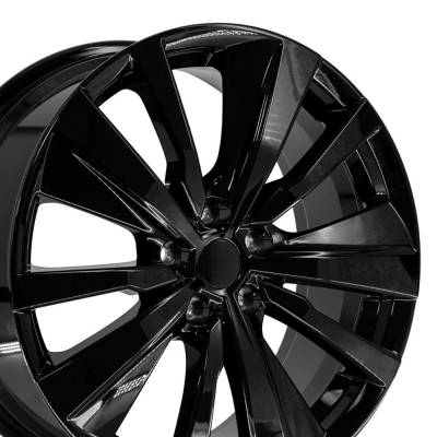 OE Wheels LLC - OE Wheels NS29 19x8 5x4.5 55mm Gloss Black NS29-19080-5450-55B