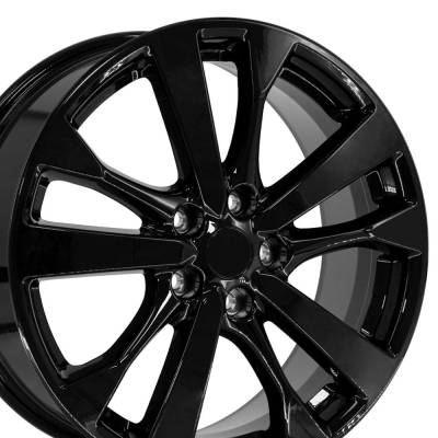 OE Wheels LLC - OE Wheels NS30 18x7.5 5x4.5 55mm Gloss Black NS30-18075-5450-55B