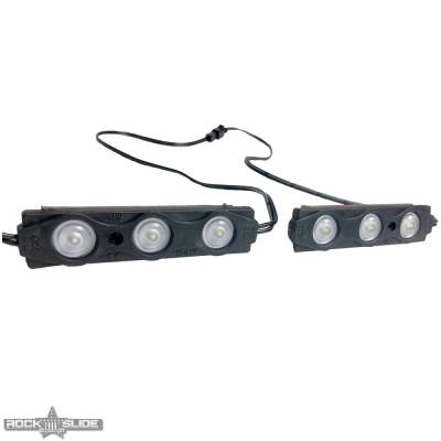Rock Slide Engineering - Rock Slide SL-LK-LED Step Slider Light Kit for 18-26 Jeep Wrangler JL
