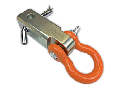 Mile Marker - Mile Marker 60-65000C D-Ring Recovery Hitch Receiver w/Shackle & Pin