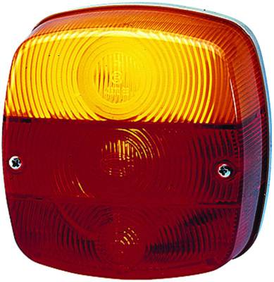 Hella - HELLA 002578701 2578 Red/Amber Stop/Turn/Tail/License Plate Lamp
