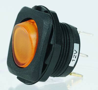 Hella - HELLA H61925001 Switch Rocker SPST INC Amber