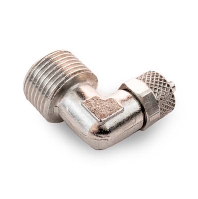 Snow Performance - Snow Performance SNO-82081R-90 90deg Res Fitting 3/8 NPT-1/4 Quick Connect