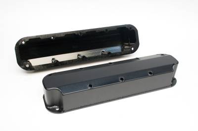 PRW - PRW 4036007 Valve Cover Alumi Fab for Dodge 5.2L/5.9L Jeep 5.2L/5.9L Black