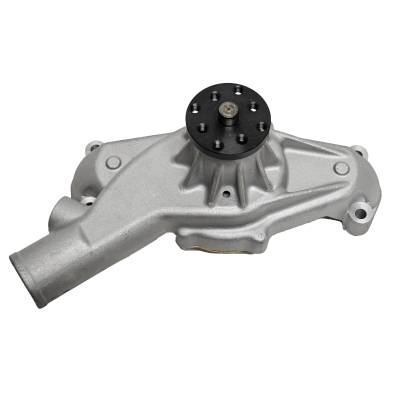 PRW - PRW 1445404 Hi-Perf Water Pump for 65-68 Chevy BB Cars-LDT Short-Style As-Cast