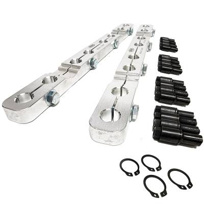 PRW - PRW 1530200 Billet Aluminum Stud Girdle Solid Bar w/3/8" for Ford 260-351W