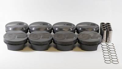 Mahle Motorsport - Mahle 930239100 565CID Piston 4.600x1.120RCH 4.250 Stroke 6.535RD 42.0cc 14.2CR