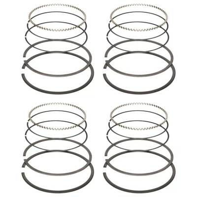 Manley - Manley 46875-4 4Pc Piston Ring 87.5mm 1.2mm1.2mm2.8mm
