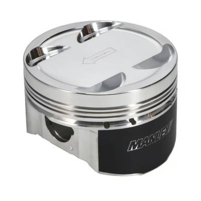 Manley - Manley 606005C-4 4Pc Piston Set 85.5mm/1.375 CD/DISH