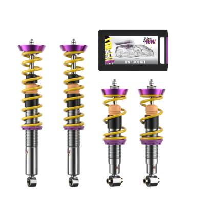 KW - KW 15299014 Coilover Adj Spring Lowering Kit for 81-83 DMC 12 Base Coupe RWD