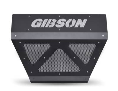 Gibson Performance Exhaust - Gibson 999701000S-B Black Exhaust Beauty Plate for Polaris RZR XP 1000/XP Turbo