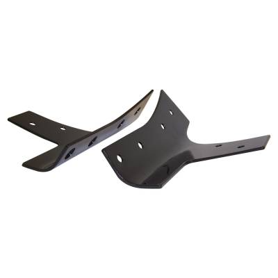 Crown Automotive Jeep Replacement - Crown 55395578K Left & Right Windshield Reinforcement Brackets Primed Finish