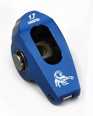 Scorpion Racing Products - Scorpion Racing 4014 1.7 BBC 7/16 Blue Marine Endurance Rocker Arms 16Pc Set
