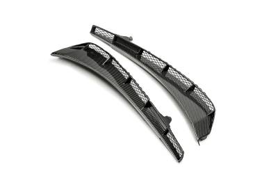 Seibon Carbon - Seibon Carbon FD17HDCVR FENDER DUCT Pair