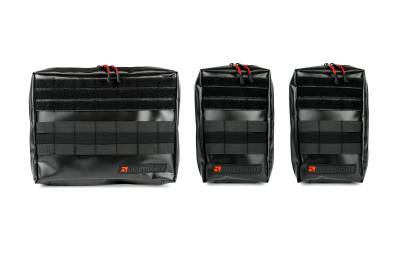 BuiltRight Industries - BuiltRight Industries 105103 Molle Pouch 3pc Kit 1x Large 2x Small