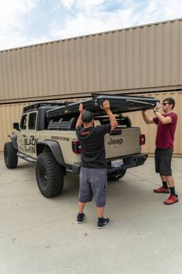 Smittybilt - Smittybilt 2500 Quick Release Tent Mount Kit for Rooftop Tents 3/16" Steel