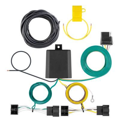 CURT - CURT 56543 Custom Wiring Harness 4-Way Flat Output 22-25 BMW X3