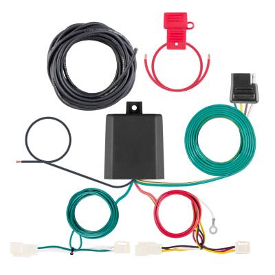 CURT - CURT 56544 Custom Wiring Harness 4-Way Flat Output for 18-24 Toyota Camry