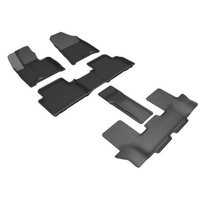3D MAXpider - 3D MAXpider L1HY15401509 KAGU Floor Mat for 24-26 Hyundai Santa Fe