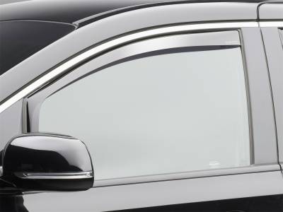 Weathertech - WeatherTech 80536IM Side Window Front Deflector Set Dark Tint